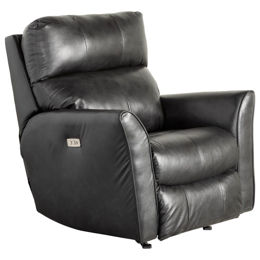 Southern Motion Stardust Power Rocker Recliner with Power Headrest in Black, , large