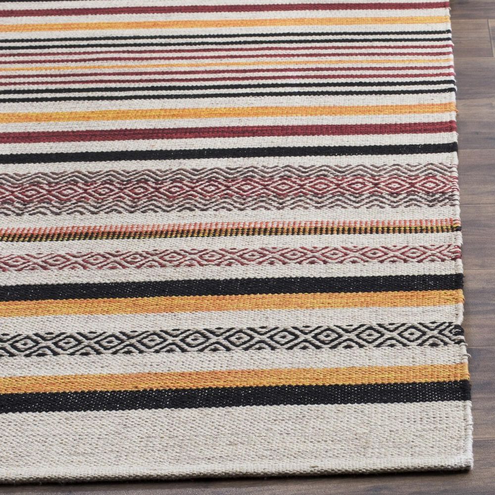 Safavieh Montauk 2&#39;6&quot; x 10&#39; Red and Multicolor Runner, , large