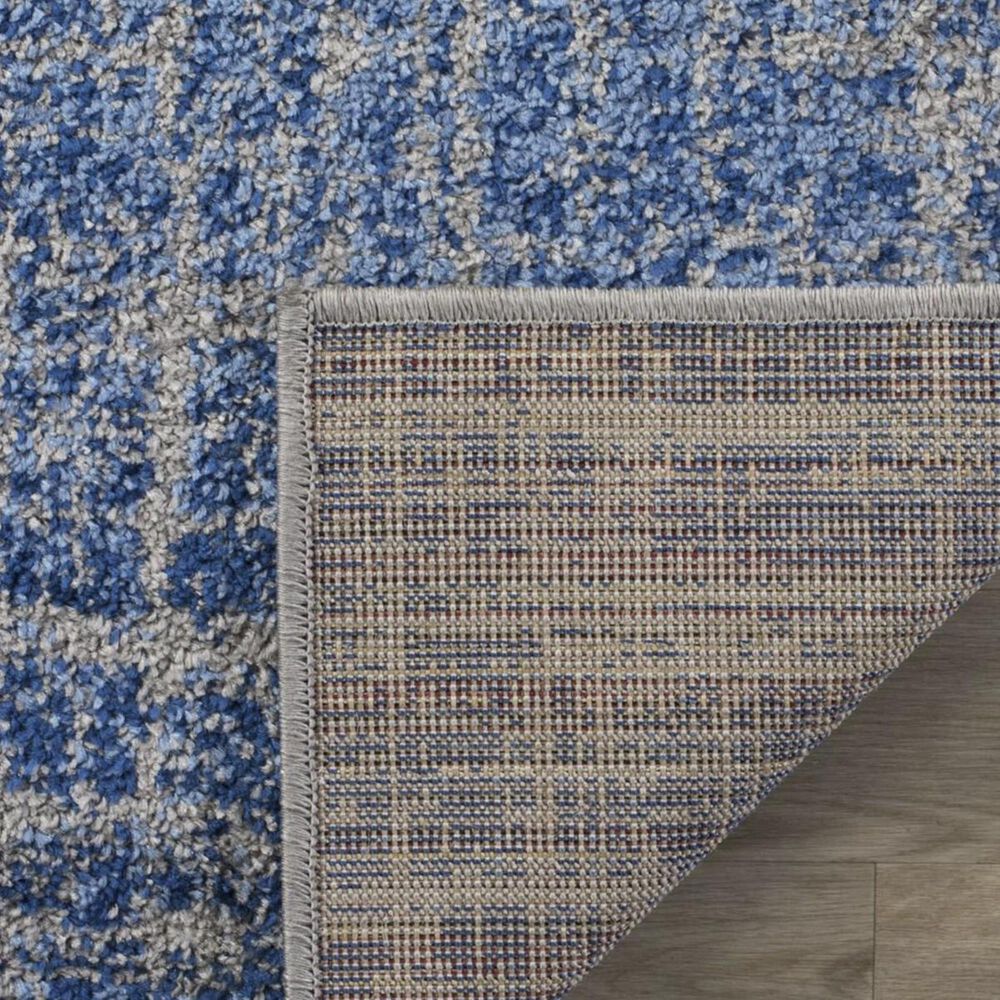 Safavieh Adirondack ADR116D 4&#39; Square Blue and Silver Area Rug, , large