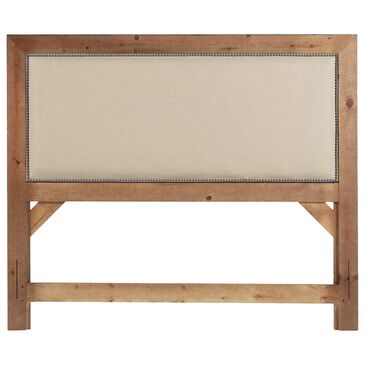 Tiddal Home Willow King Upholstered Headboard in Distressed Pine, , large