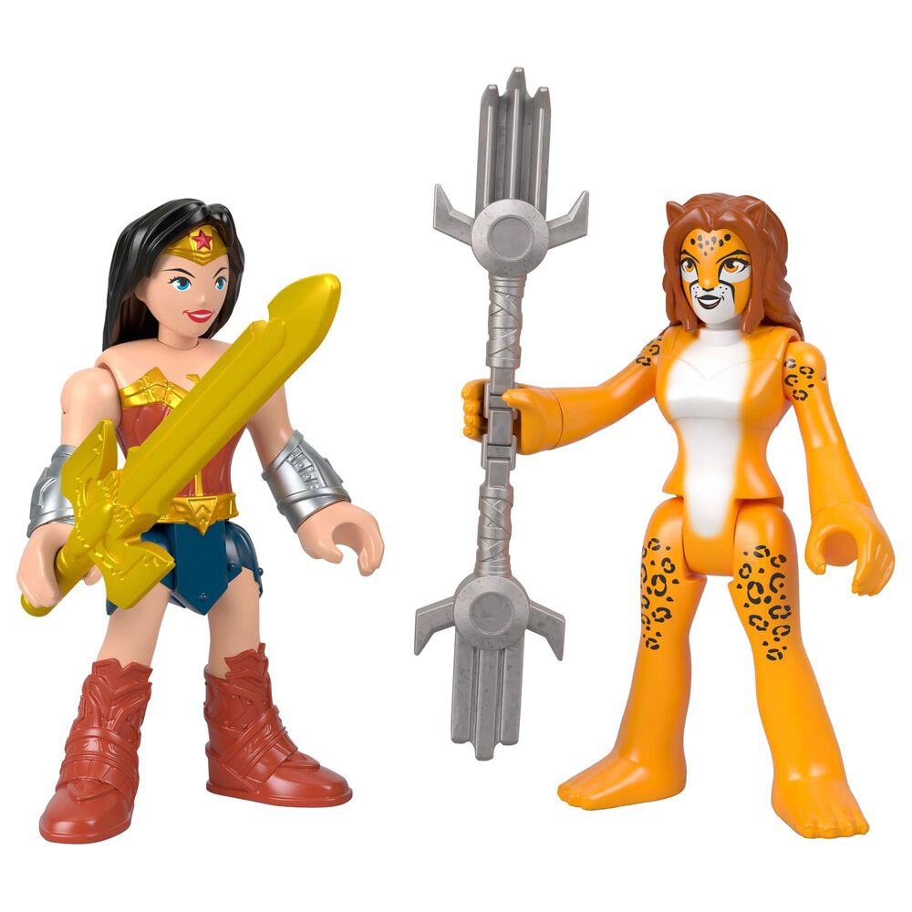Imaginext DC Super Friends Wonder Woman and The Cheetah, , large