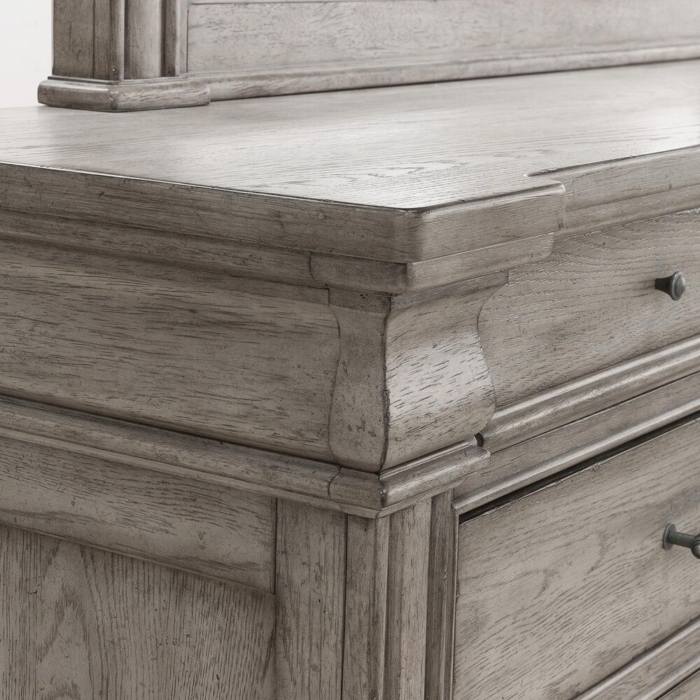 Chapel Hill Madison Ridge 5-Piece Queen Storage Bedroom Set in Bluff Gray, , large