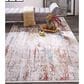 Feizy Cadiz 11"6" x 14"6" Ivory and Multicolor Area Rug, , large