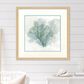 Paragon 30" Square Sea Coral II Wall Art in Blue, , large