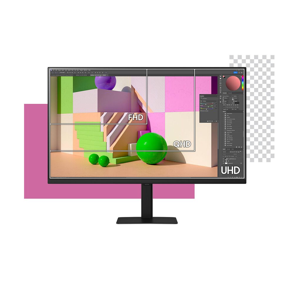 Samsung 32&quot; ViewFinity S7 4K UHD Monitor in Black, , large
