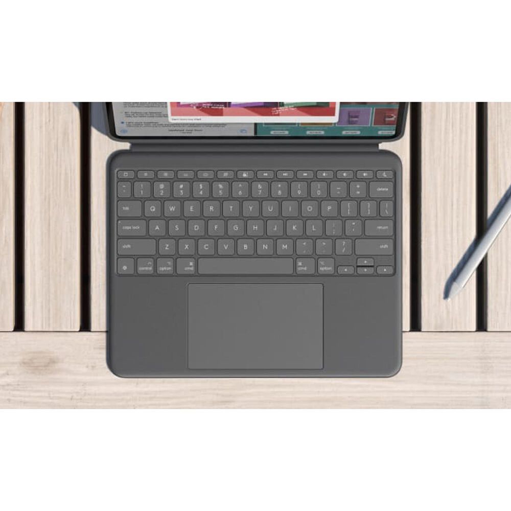Logitech Combo Touch Keyboard Case for Apple iPad Air 13&quot; &#40;M4&#41; in Graphite, , large