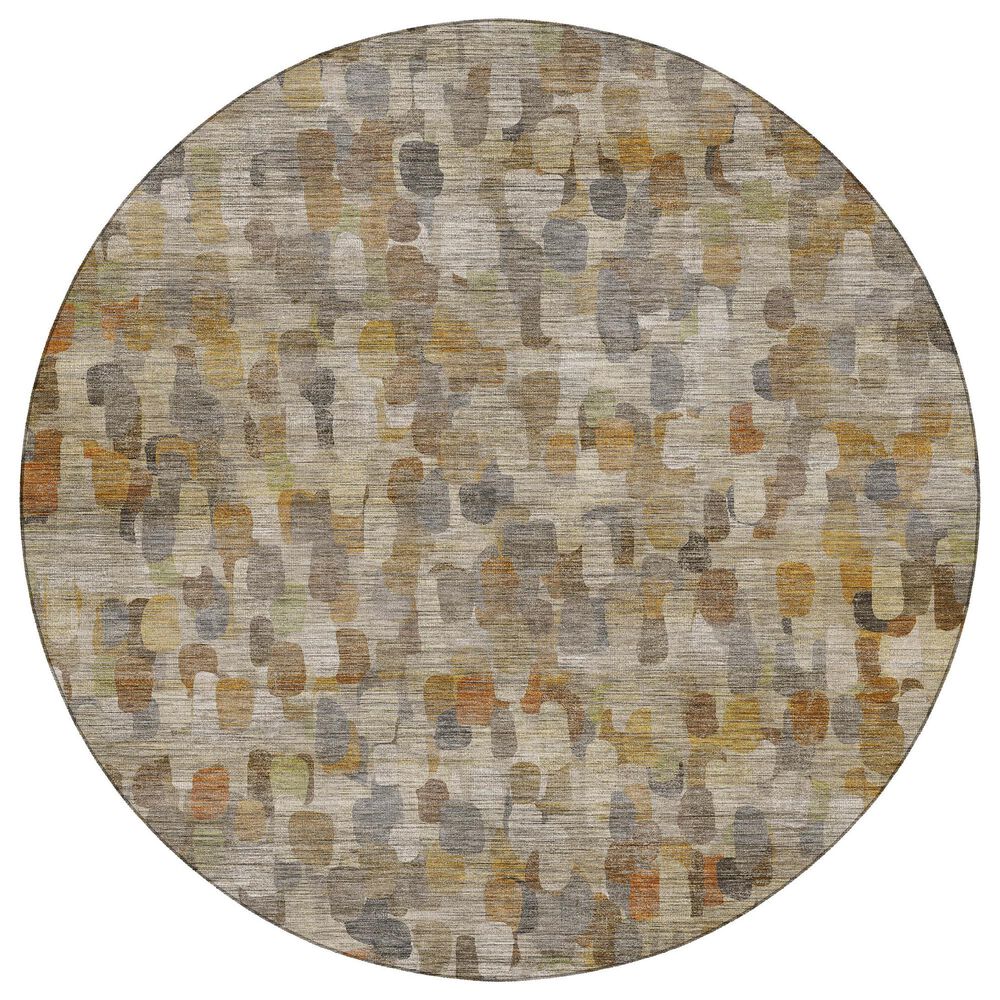 Dalyn Rug Company Nexus NX4 Beige 8" Round Area Rug, , large