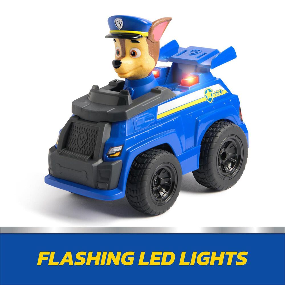 PAW Patrol Chase RC Action Cruiser Vehicle with Remote Controller, , large