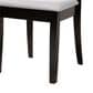 Baxton Studio Minette Side Chair with Grey Cushion in Espresso Brown (Set of 2), , large