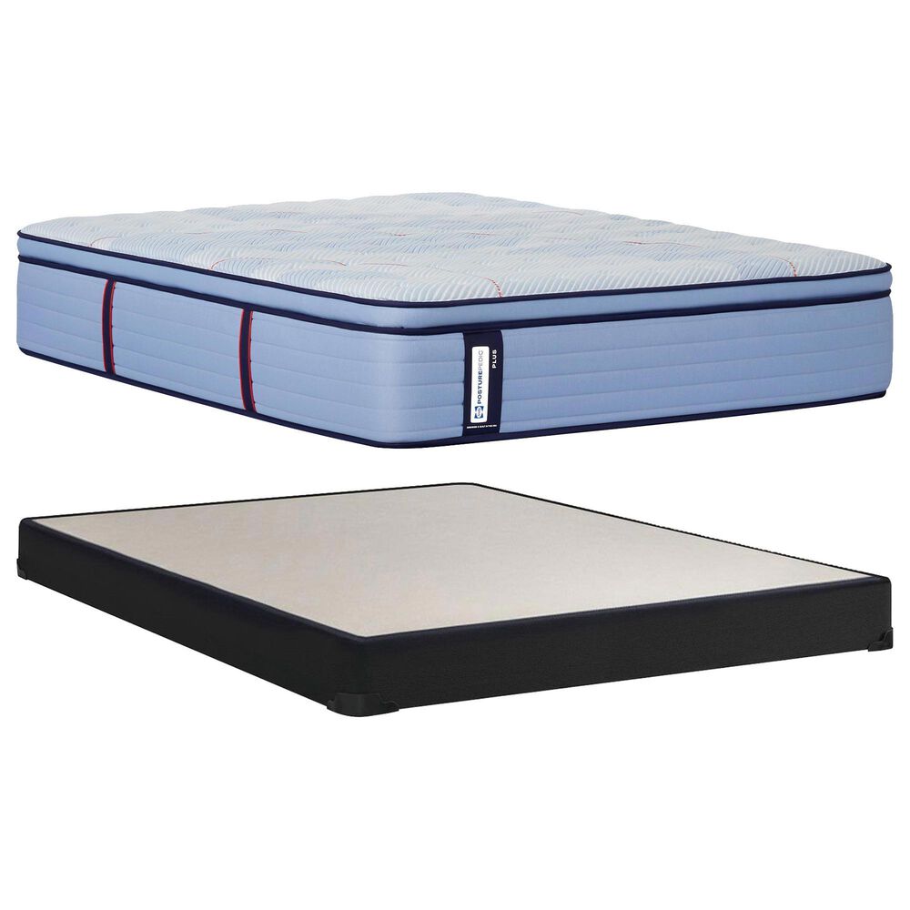 Sealy Newgard Medium Pillowtop Twin Mattress with Low Profile Box Spring, , large