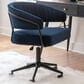 Linon Home Decor Prestwick Office Chair in Navy, , large