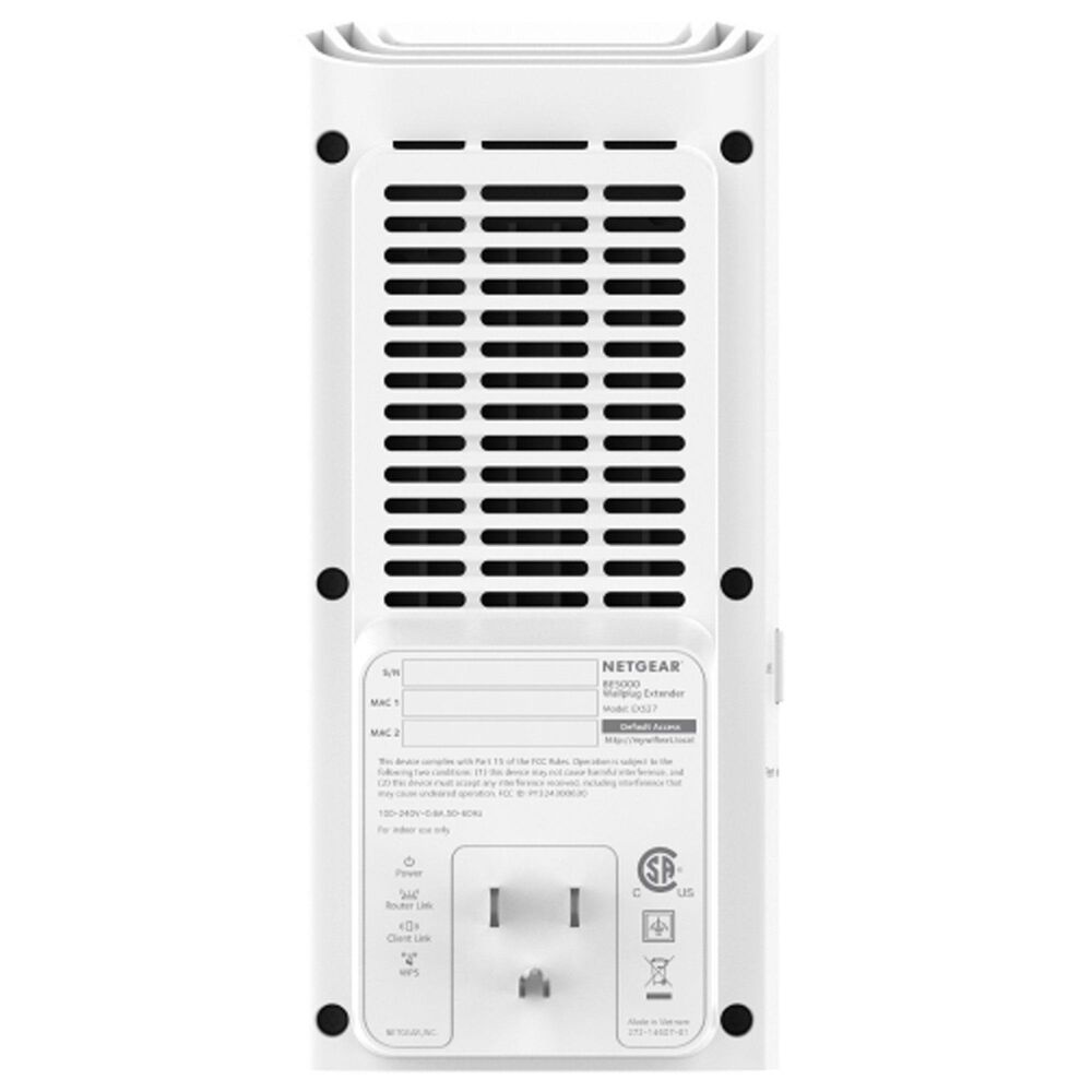 NETGEAR Nighthawk Wi-Fi 7 Dual-Band Range Extender in White, , large