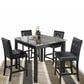 Ashley Maysville 5-Piece Counter Height Dining Set in Black, , large