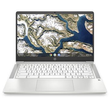 HP 14" Chromebook  - Intel Celeron N4120 - 4GB Memory - 64GB eMMC - Ceramic white, , large