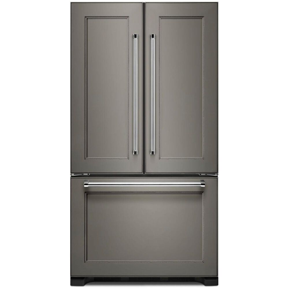 KitchenAid 22 Cu. Ft. 36" Wide Counter Depth French Door Refrigerator - Panels Sold Separately, , large
