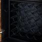 Home Trends & Design Santa Fe 72" Bar Cabinet in Natural and Matte Black, , large