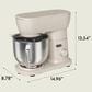 Bella 5.3 Quart Stand Mixer in Aloe, , large