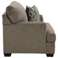 Ashley Stonemeade Chair and a Half with Ottoman in Nutmeg, , large