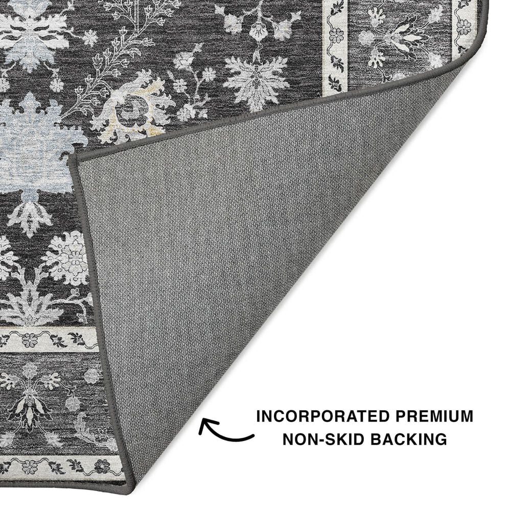 Dalyn Rug Company Hatay 8&#39; x 10&#39; Charcoal Area Rug, , large