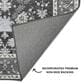 Dalyn Rug Company Hatay 8" x 10" Charcoal Area Rug, , large
