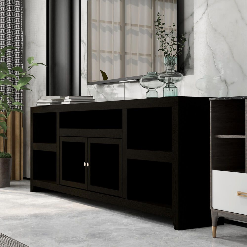 Endress International Skyline 95&quot; Super Console in Mocha, , large