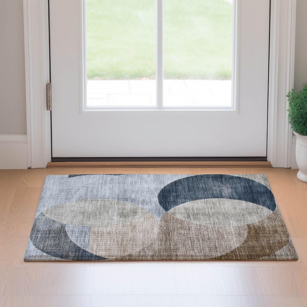 Dalyn Rug Company Neo NO13 1&#39;8&quot; x 2&#39;6&quot; Sky Area Rug, , large