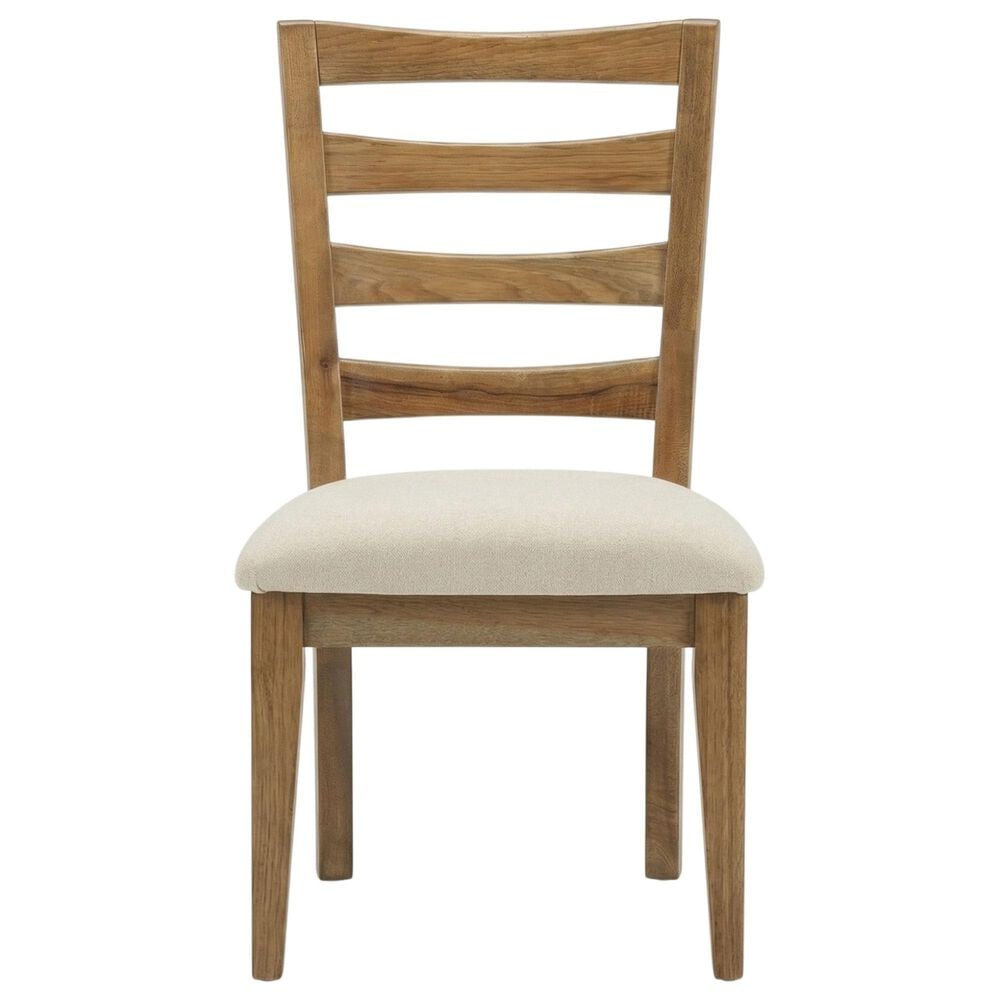 Arista Wood Durango and Canyon 5-Piece Round Dining Set in Hickory, , large
