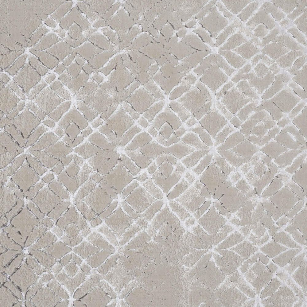 Feizy Micah 1&#39;8&quot; x 2&#39;10&quot; Beige and Silver Area Rug, , large