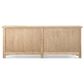 Jennifer Taylor Home Arden 97" 4-Door Sideboard in Heritage Light Natural Brown, , large