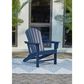 Ashley Sundown Treasure Adirondack Chair in Blue, , large