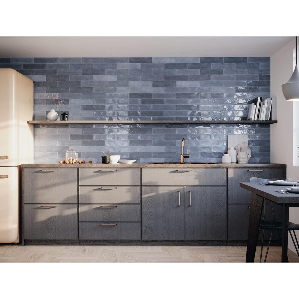 Emser Pigmenta Lapis 3&quot; x 8&quot; Glossy Ceramic Tile, , large