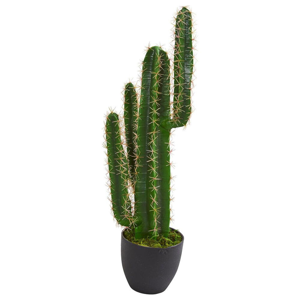Nearly Natural Inc 2.5" Cactus Artificial Plant, , large