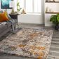 Surya Tuscany 4"3" x 5"7" Brown, Camel and Blue Area Rug, , large