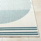 Surya Alfresco 7"3" Square Light Silver, Beige, Charcoal and Nickel Indoor/Outdoor Area Rug, , large
