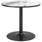 Zuo Modern Batu 35" Round Dining Table in Gray, Black and White - Table Only, , large
