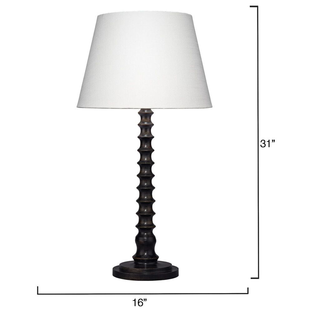 Splendor Living Glenbury Table Lamp in Black, , large