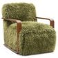 Furniture of America Neyra Long-Haired Accent Chair in Green, , large