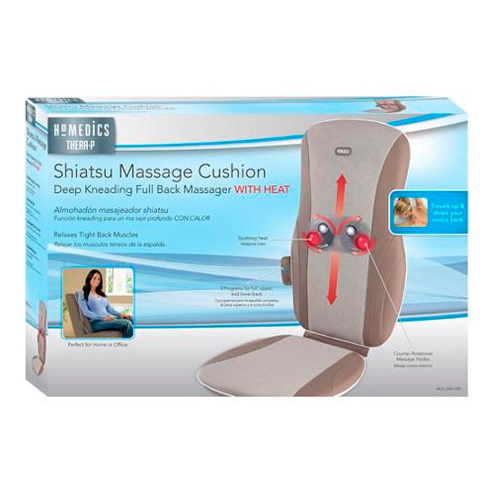 Homedics Thera-P Shiatsu Massage Cushion with Heat, , large