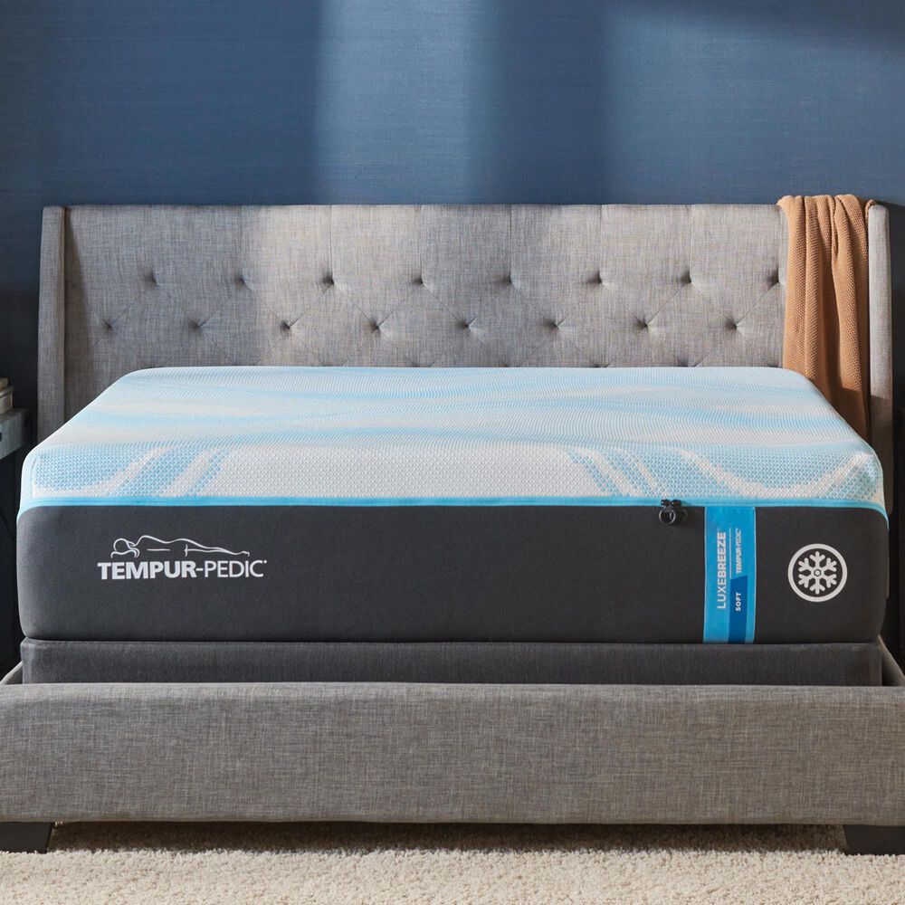Tempur-Pedic LuxeBreeze 2.0 Soft California King Mattress with Low Profile Box Springs, , large