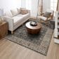 Karastan Echo Grasole 5" x 7"10" Denim Area Rug, , large
