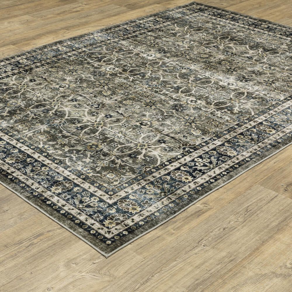 Oriental Weavers Sumter 5&#39; x 7&#39; Grey and Blue Area Rug, , large