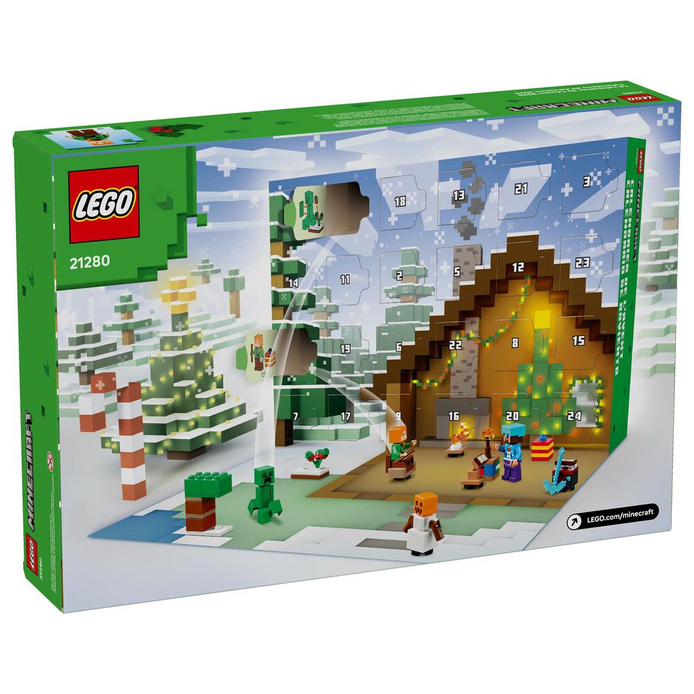 LEGO Minecraft Advent Calendar 2025 Building Set, , large