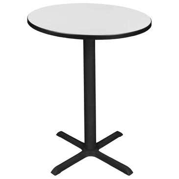 Regency Global Sourcing Cain 36" Cafe Table in White, , large