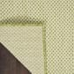 Nourison Courtyard Ivory and Green 8" x 10" Indoor/Outdoor Area Rug, , large