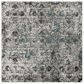 Safavieh Adirondack ADR135C 6" Square Grey and Black Area Rug, , large