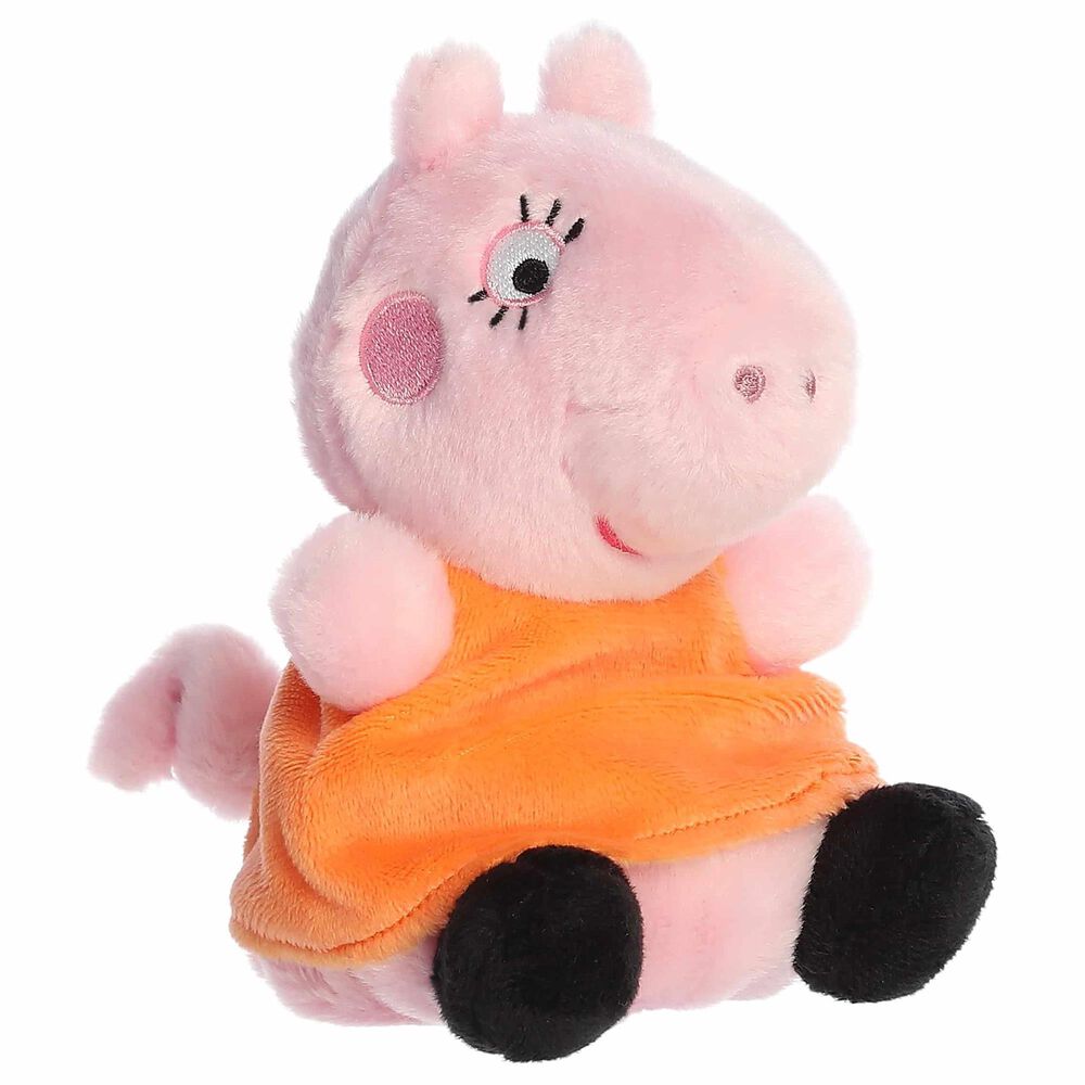 Aurora 5" Peppa Pig Mummy Plush in Pink and Orange, , large