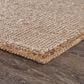 L&R Resources Natural Fiber 03385 Natural 7"9" x 9"9" Area Rug, , large