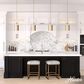 Hunter Capshaw 1-Light Pendant in Alturas Gold, , large