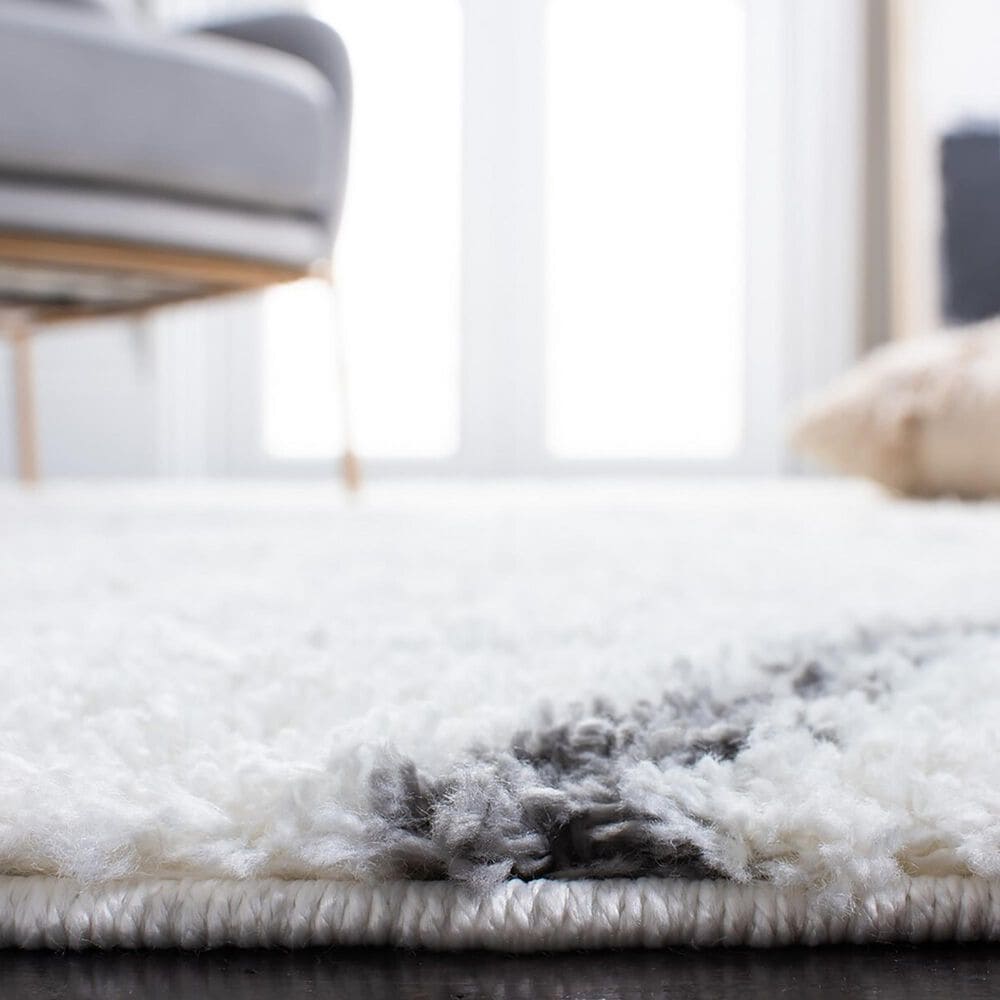 Safavieh August Shag 9&#39; x 12&#39; Ivory and Grey Area Rug, , large