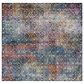 Safavieh Aria 6"6" Square Blue and Ivory Area Rug, , large